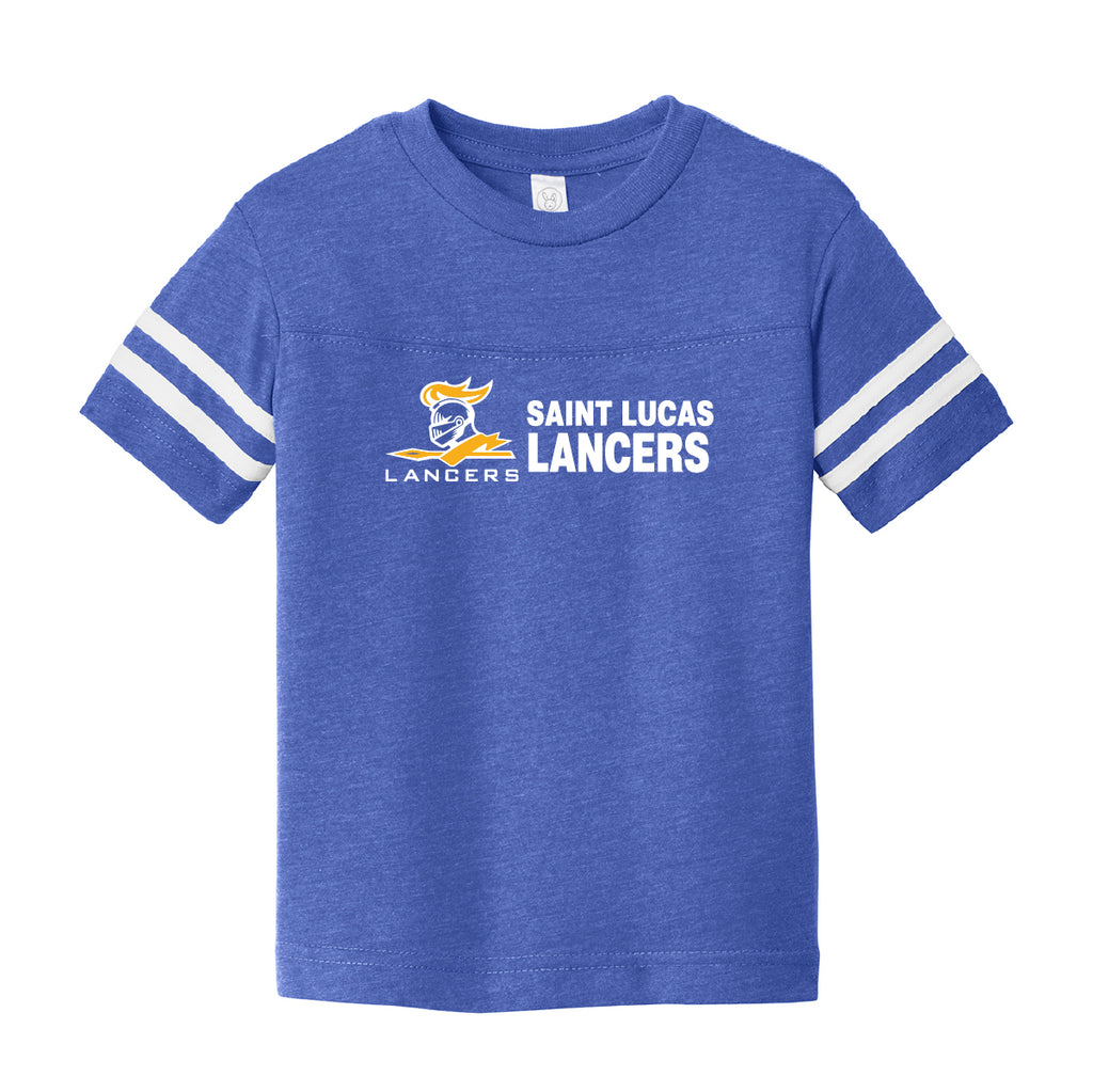 Rabbit Skins Toddler Football Fine Jersey Tee - Lancers