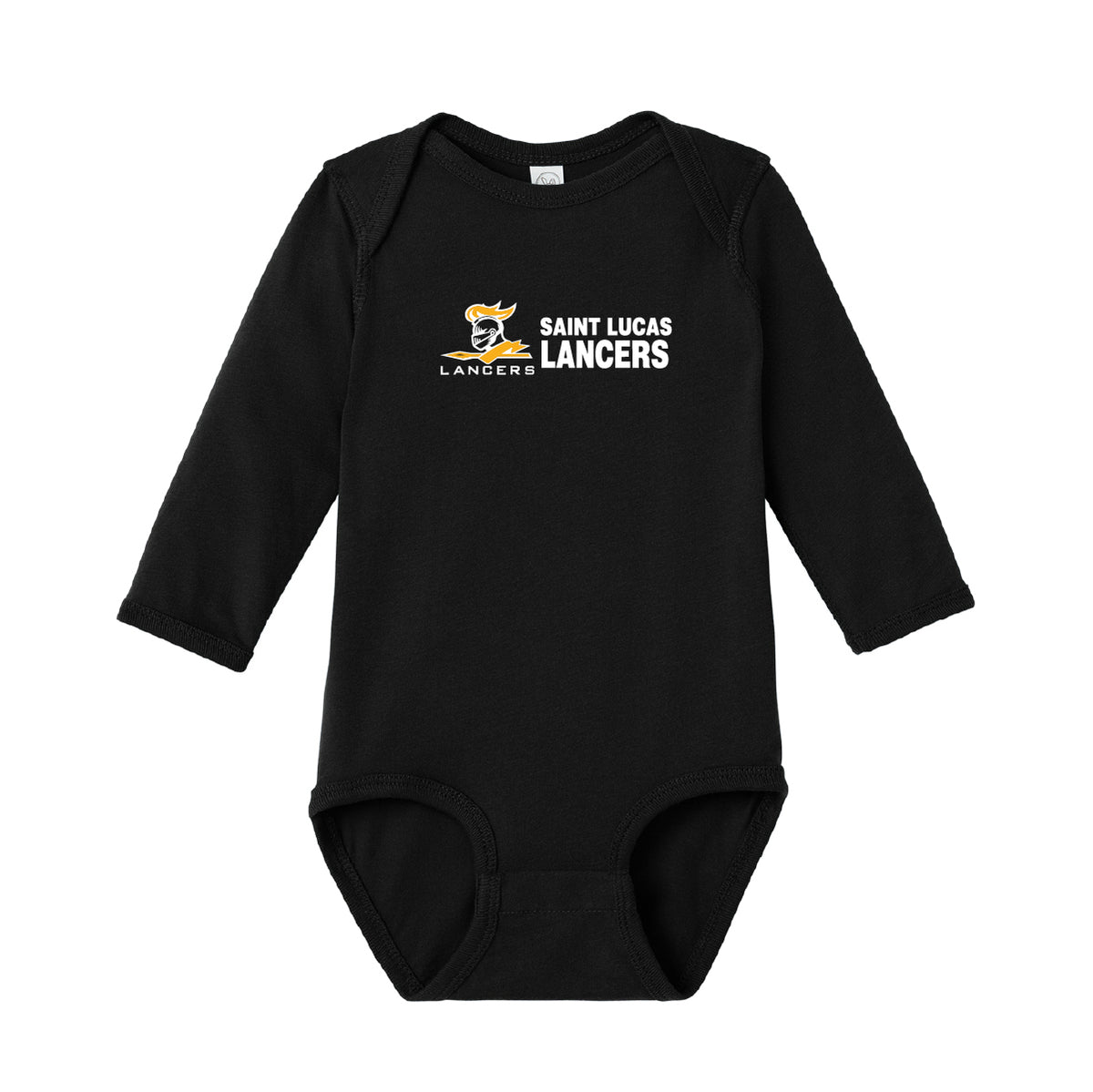 Rabbit Skins Infant Long Sleeve Jersey Bodysuit - Lancers