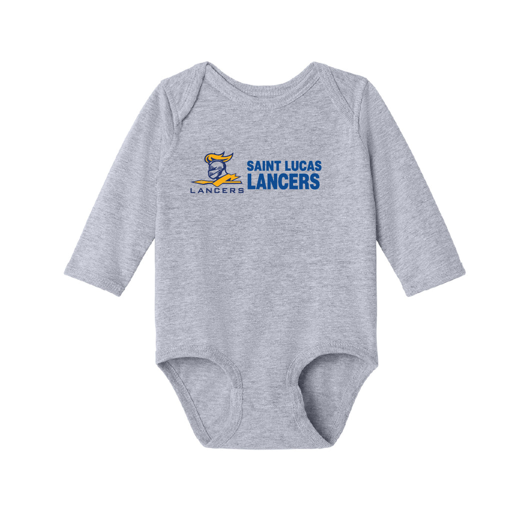 Rabbit Skins Infant Long Sleeve Jersey Bodysuit - Lancers