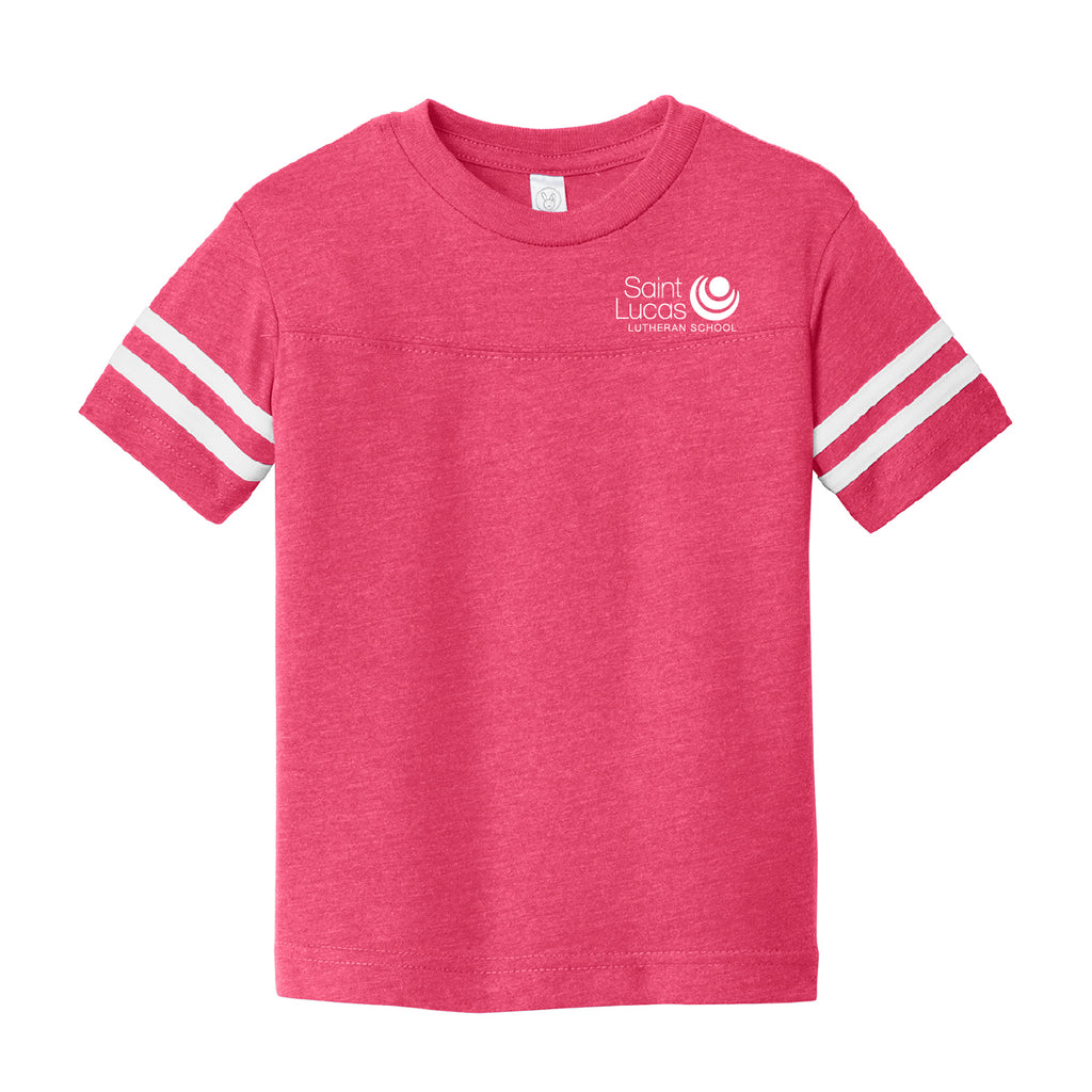Rabbit Skins Toddler Football Fine Jersey Tee