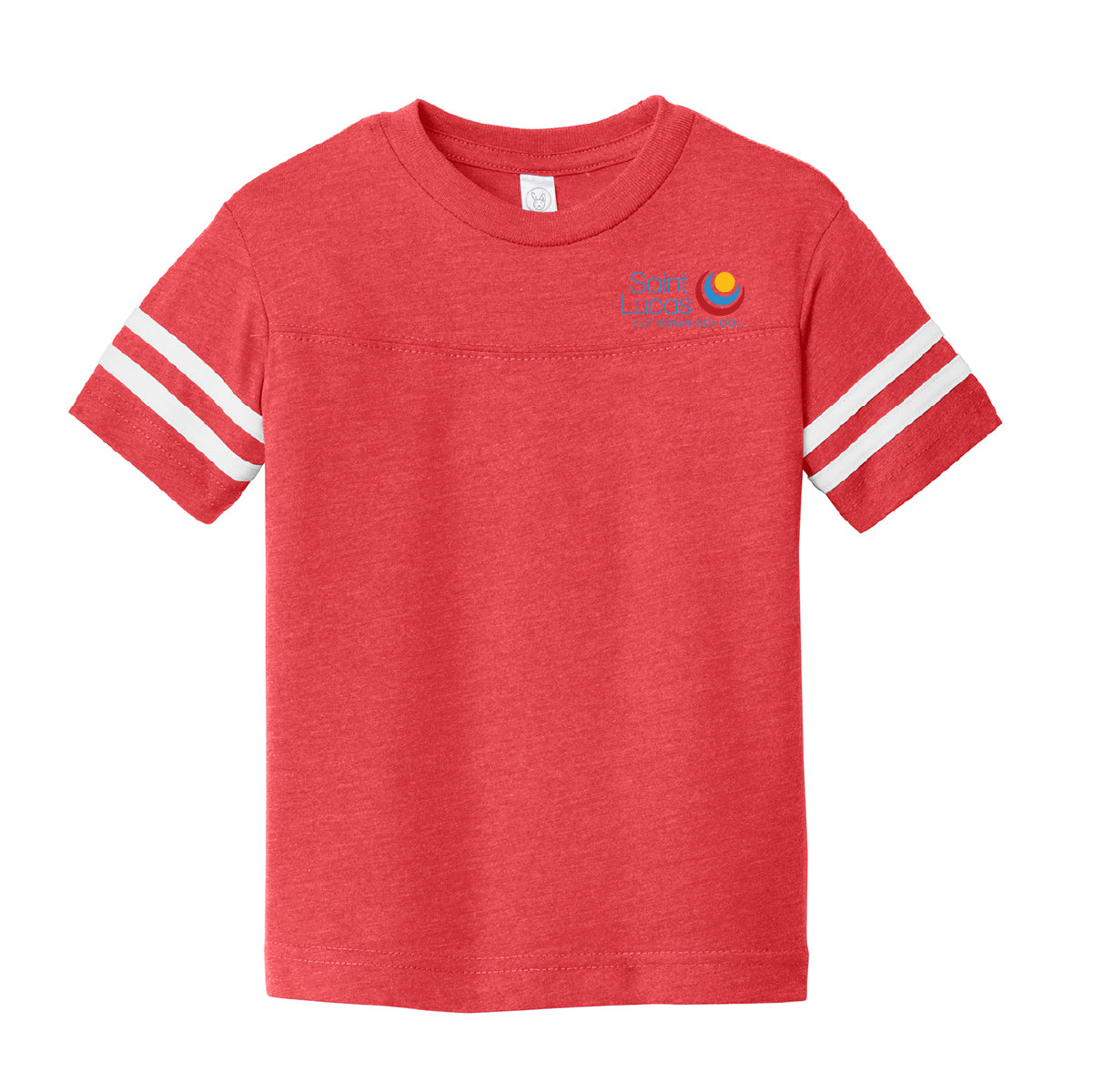 Rabbit Skins Toddler Football Fine Jersey Tee