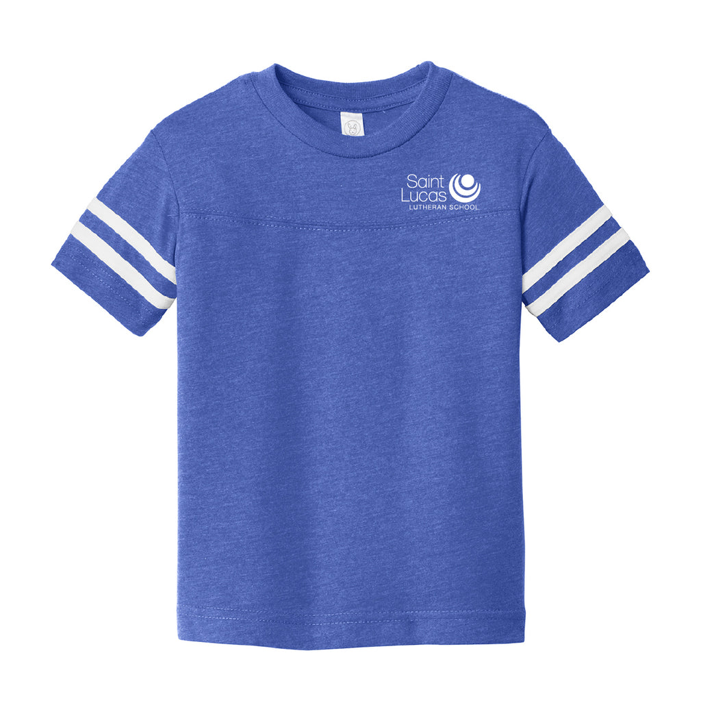 Rabbit Skins Toddler Football Fine Jersey Tee