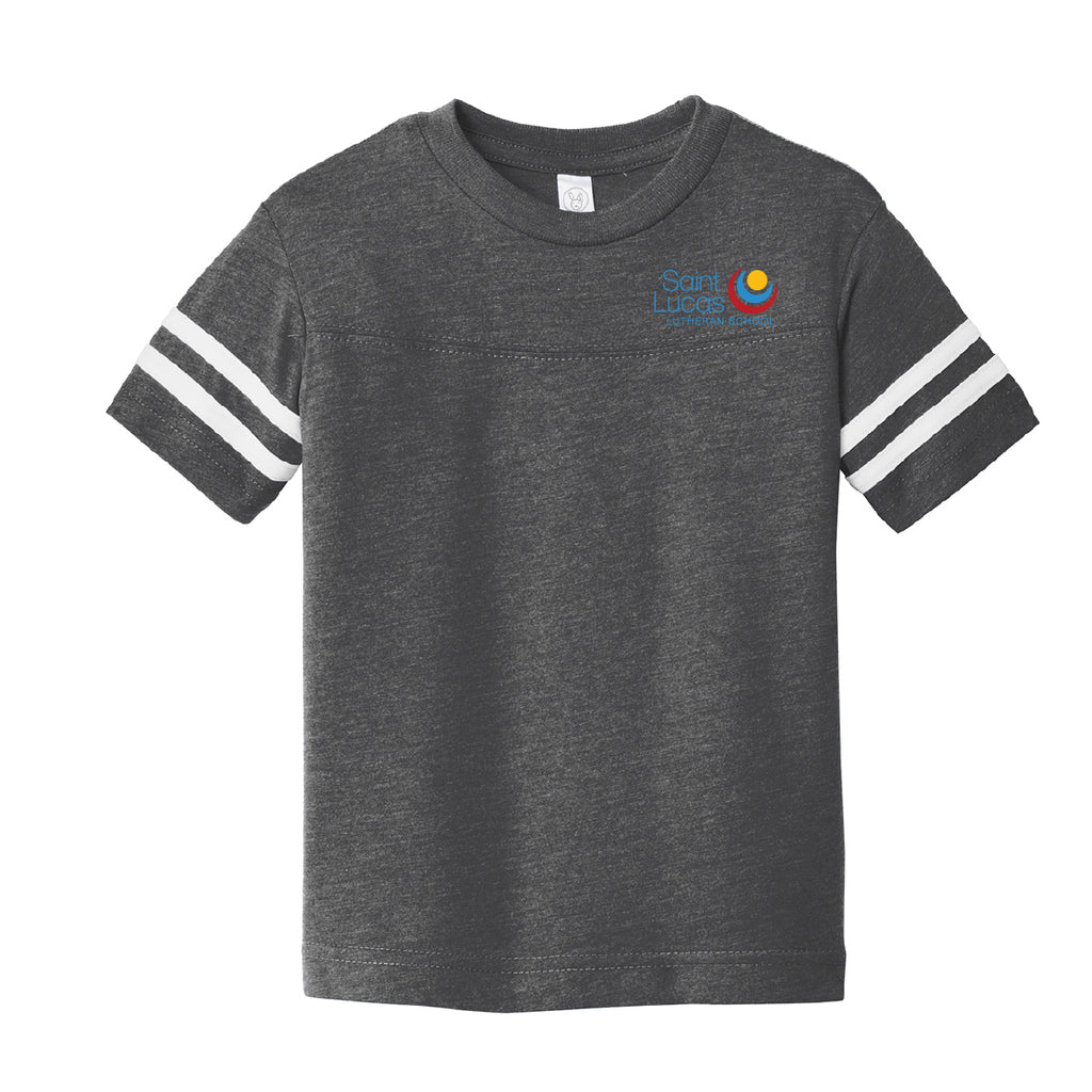 Rabbit Skins Toddler Football Fine Jersey Tee