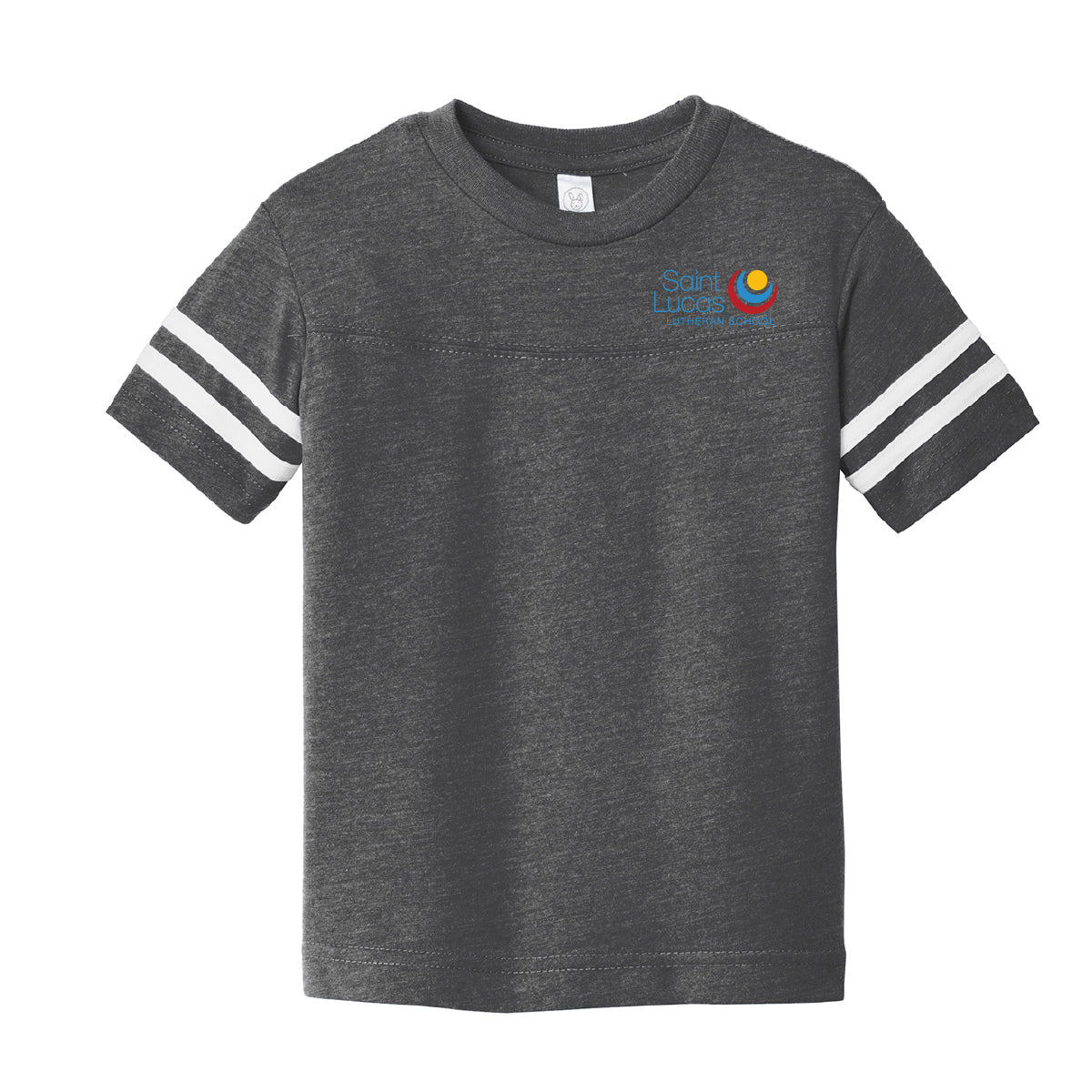 Rabbit Skins Toddler Football Fine Jersey Tee