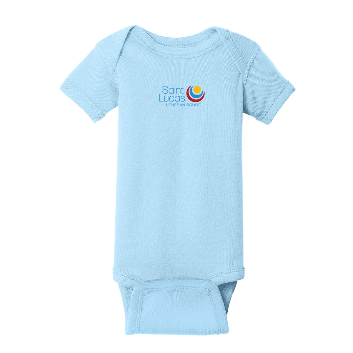 Rabbit Skins Infant Short Sleeve Baby Rib Bodysuit