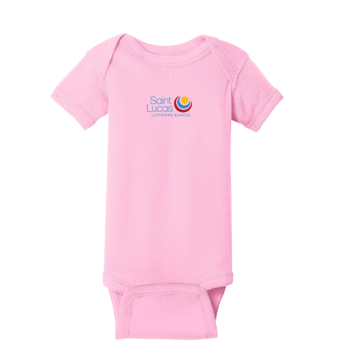 Rabbit Skins Infant Short Sleeve Baby Rib Bodysuit
