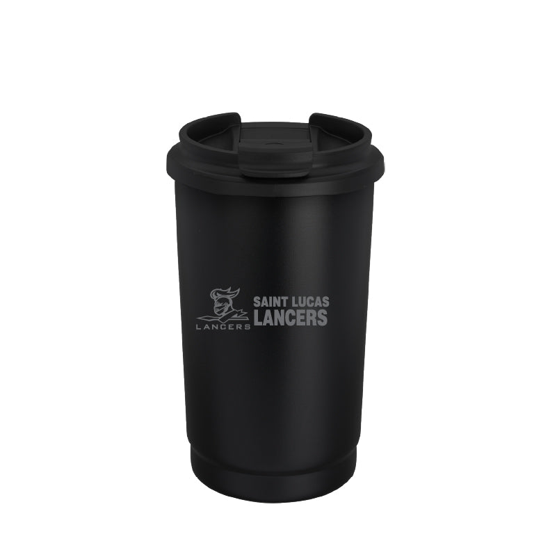 EarthTrendz™ 14oz Recycled Stainless Steel Tumbler-Lancers