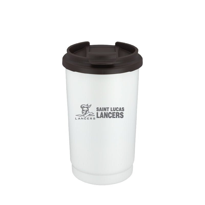 EarthTrendz™ 14oz Recycled Stainless Steel Tumbler-Lancers