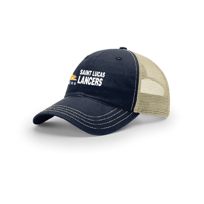 Richardson Garment Washed Trucker Cap - Lancers