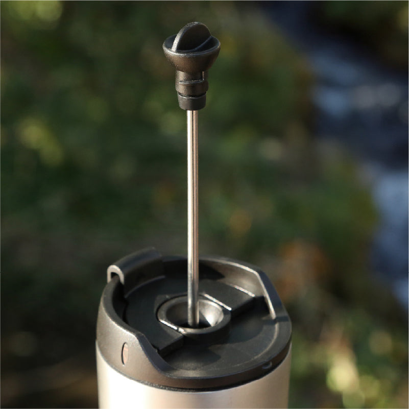 French Presso Stainless Coffee Tumbler-Lancers