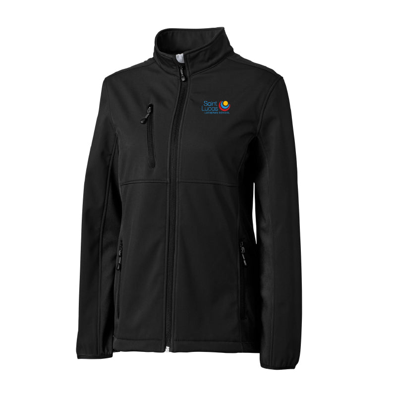 Clique Narvik Recycled Colorblock Stretch Softshell Womens Full Zip Jacket