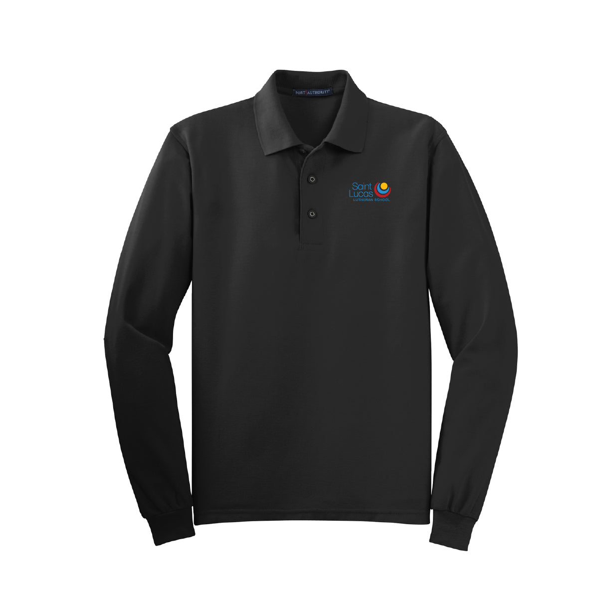 Adult Silk Touch™ Long Sleeve Polo