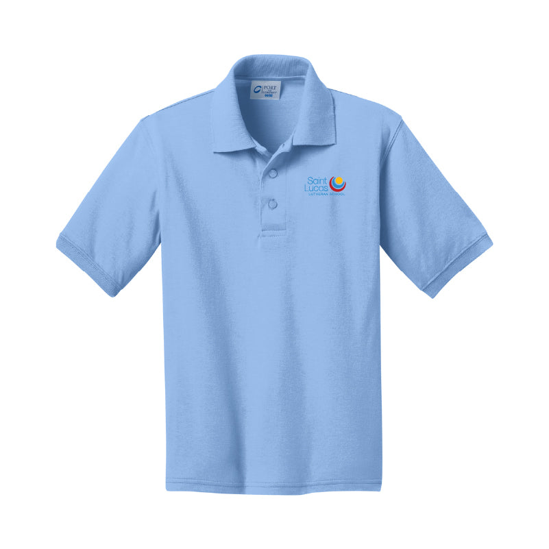 Youth Core Blend Jersey Knit Polo