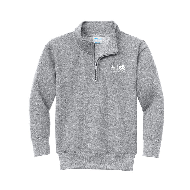 Youth Core Fleece 1/4-Zip Pullover Sweatshirt